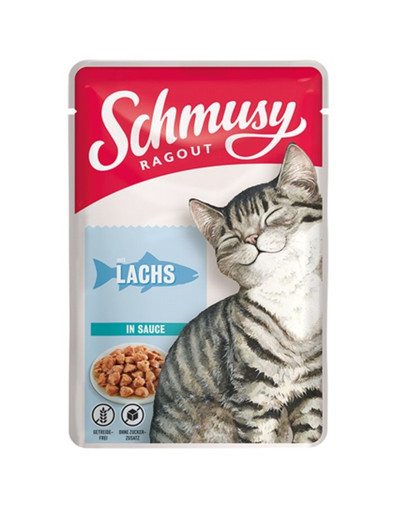 SCHMUSY RAGOUT s lososom v omáčke 22x100 g