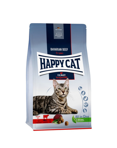 HAPPY CAT Culinary Granule pre mačky Bavorské hovädzie 4 kg
