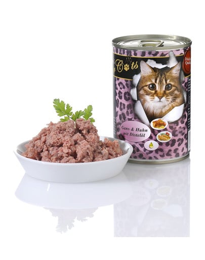 O'CANIS Husacie, kuracie mäso a šafranový olej 400 g