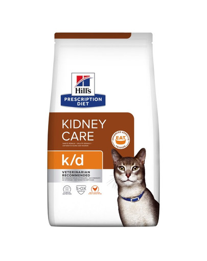HILL'S Prescription Feline Diet k/d pre mačky 8 kg