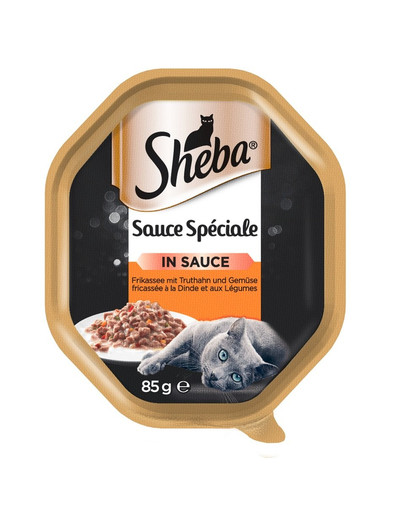 SHEBA Sauce Speciale 85g morčacie a zelenina