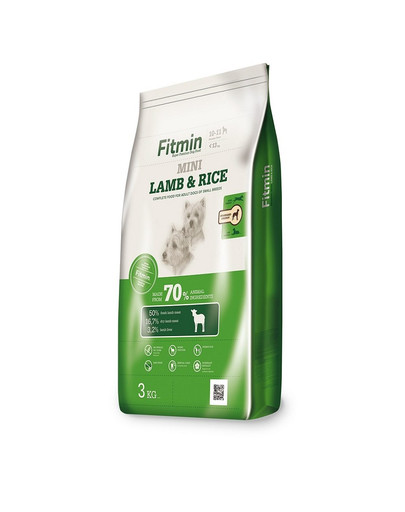 FITMIN Dog mini lamb&rice 3 kg