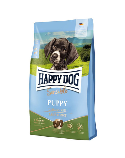 HAPPY DOG Sensible Puppy jahňacie mäso s ryžou 4kg