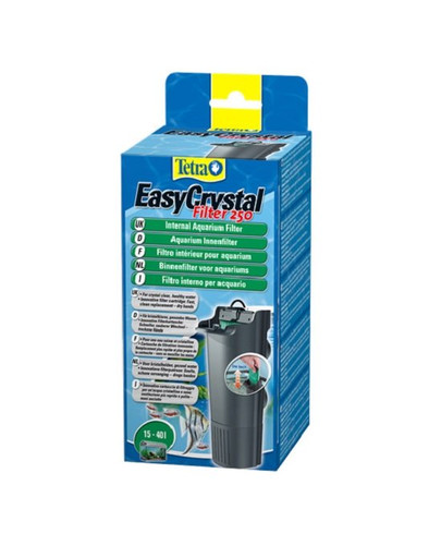 TETRA EasyCrystal Filter 250 EC 250-Filter vnútorný do akv.15-40l