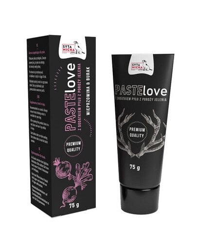 SYTA MICHA PastaLove z bravčového mäsa a červenej repy 75g