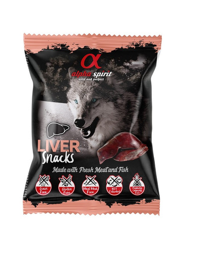 ALPHA SPIRIT Dog Liver Snacks 50g