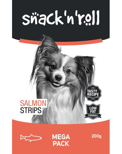 SNACK & ROLL Salmon Strips 200 g