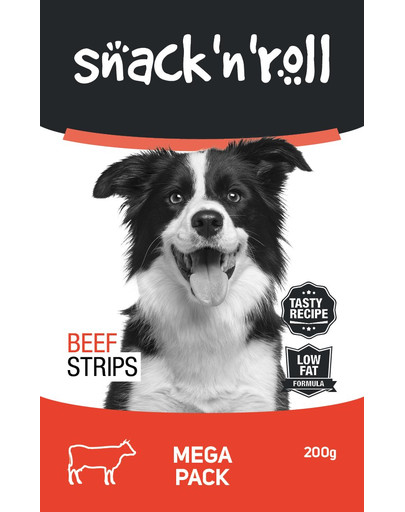 SNACK & ROLL Beef Strips 200 g
