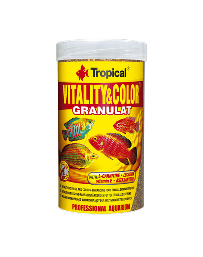 TROPICAL Vitality and Color granulát 250 ml (138 g) tuba