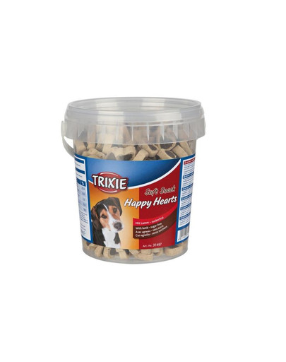 TRIXIE Srdiečka Soft snack Happy Heart 500g