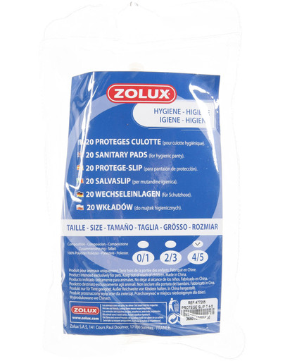 ZOLUX Hygienické vložky s3-s4