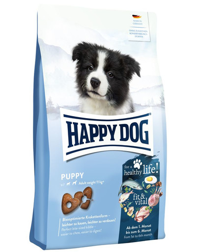 HAPPY DOG Supreme Fit&Vital Puppy 10 kg pre šťeňatá