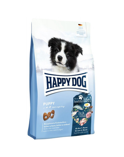 HAPPY DOG FitVital Puppy suché krmivo pre šteňatá 1-6 mesiacov 4 kg