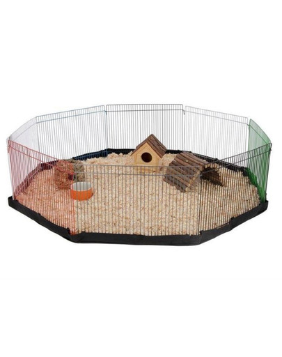KERBL Domček pre hlodavce, 8 prvkov 34x23cm