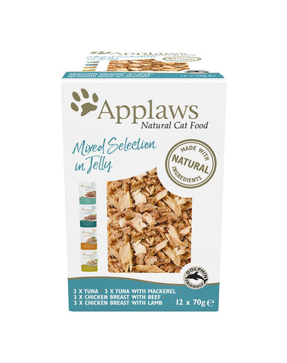 APPLAWS Cat Pouch Multipack 12 x 70 g