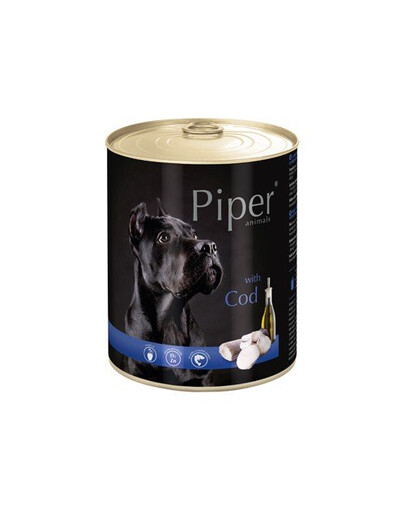 DOLINA NOTECI PIPER pre dospelých psov s treskou 800 g