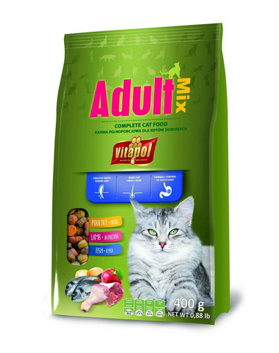 VITAPOL Krmivo pre mačky Adult 0,4 kg