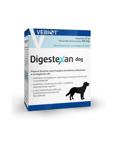 VEBIOT Digestexan dog 60 kapsúl