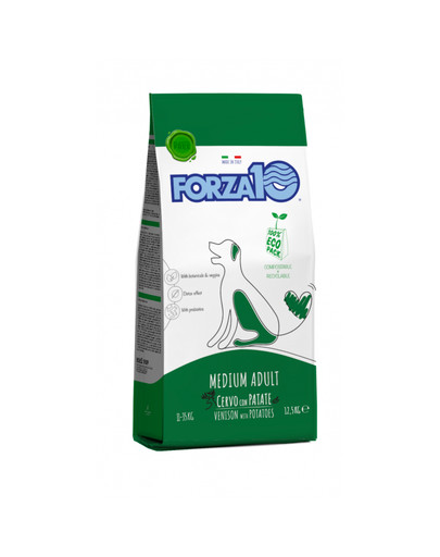 FORZA10 Medium Maintenance s jeleňom a zemiakmi 12,5 kg