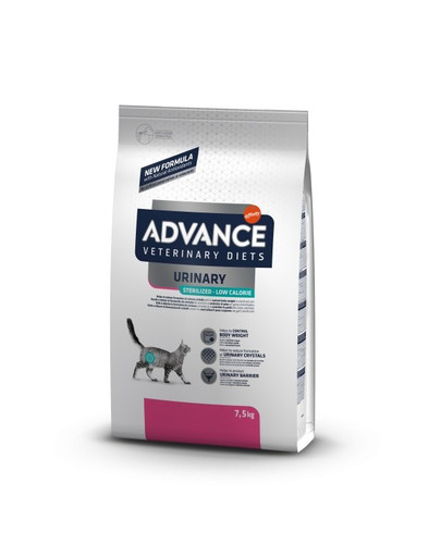 ADVANCE DIET Urinary Sterilized Low Calorie 7,5kg