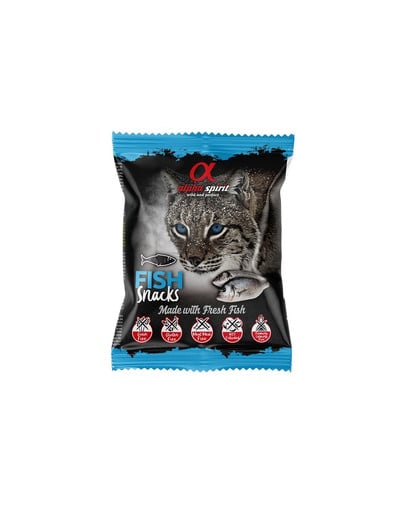 ALPHA SPIRIT Cat Fish Snacks 50g