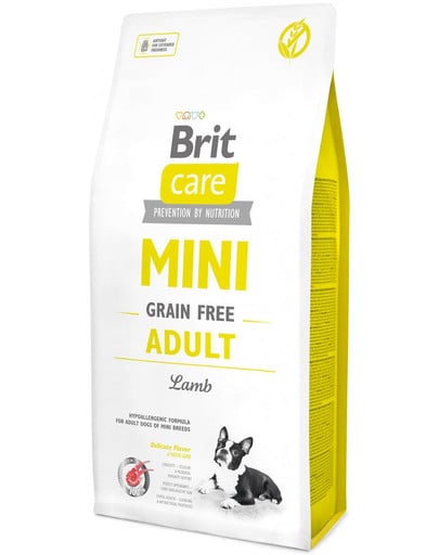 BRIT Care Grain-Free Mini adult jahňacie mäso 7 kg