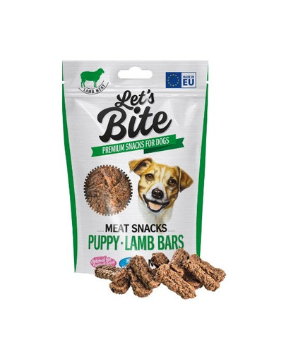 BRIT Let’s Bite Meat Snacks Puppy bars 80g