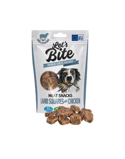 BRIT Let’s Bite Meat Snacks squares 80g