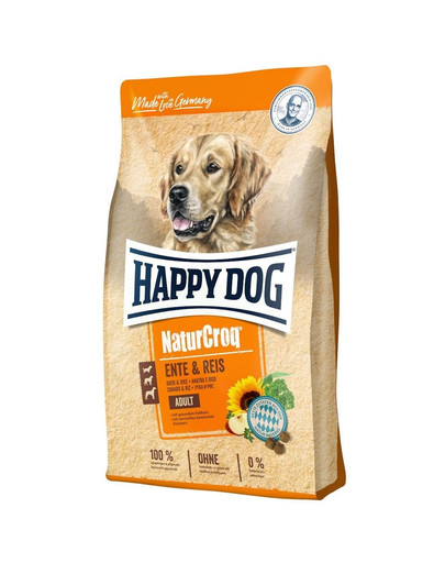 HAPPY DOG NaturCroq Kačica s ryžou 12 kg