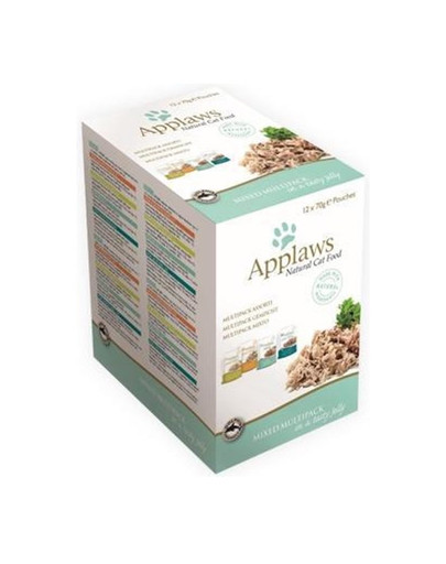 APPLAWS Cat Pouch Multipack 4 x 12 x 70 g