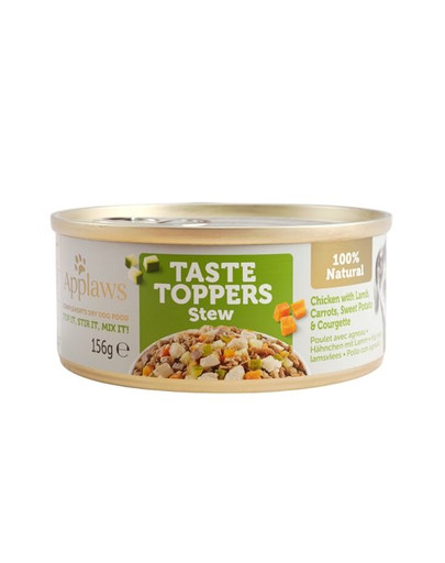 APPLAWS Taste Toppers kuracie, jahňacie a zelenina 6x156 g