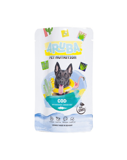 ARUBA Dog Treska, pohánka, kapusta a kel 100 g