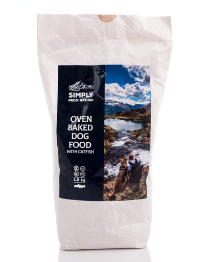 SIMPLY FROM NATURE Oven Baked pečené granule so sumcom 1,2 kg