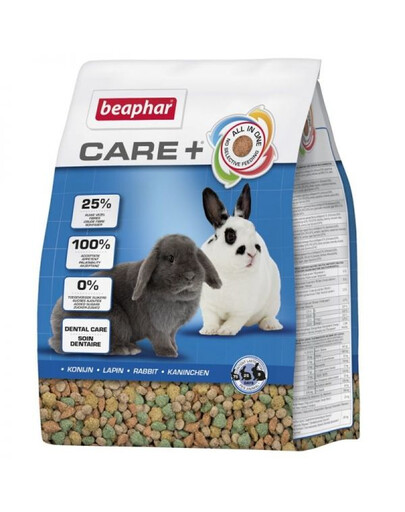 BEAPHAR Care+ Rabbit Králik 250 g