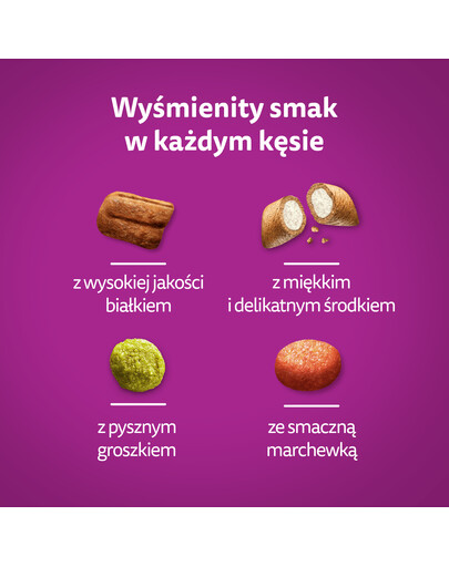 WHISKAS Adult 300g krmivo pre dospelé mačky s lahodným hovädzím mäsom