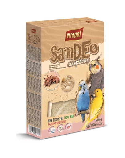 VITAPOL Piesok pre vtáky 1500g