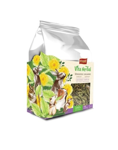 VITAPOL Vita Herbal Púpava pre hlodavce a králiky 75g