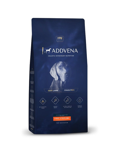 ADDVENA First Steps 20+ 12 kg suché krmivo pre šteňatá