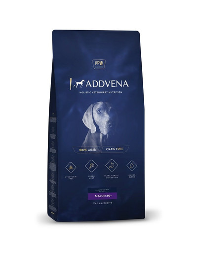 ADDVENA Major 20+ 12 kg suché krmivo pre staršie psy