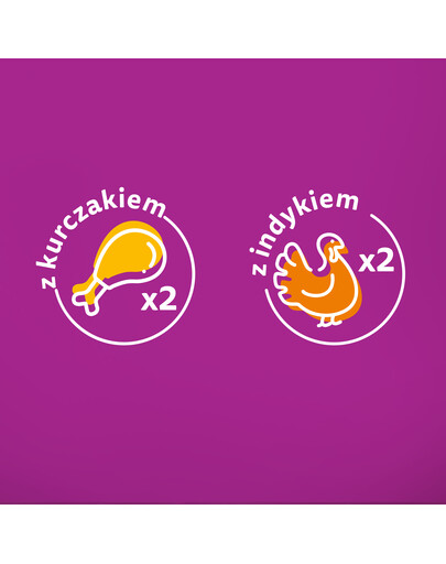 WHISKAS Senior krmivo pre dospelé mačky s lahodným hovädzím mäsom