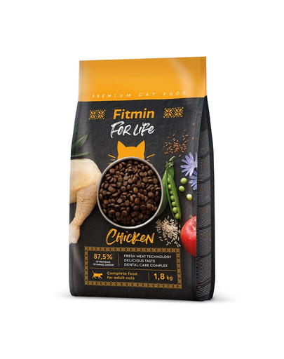 FITMIN Cat For Life Adult Chicken 1,8 kg