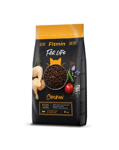 FITMIN Cat For Life Adult Chicken 8 kg