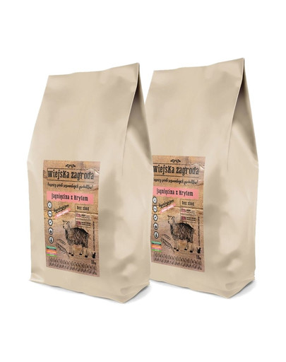 WIEJSKA ZAGRODA Granule s jahňacím pre mačky 20 kg (2x10 kg)