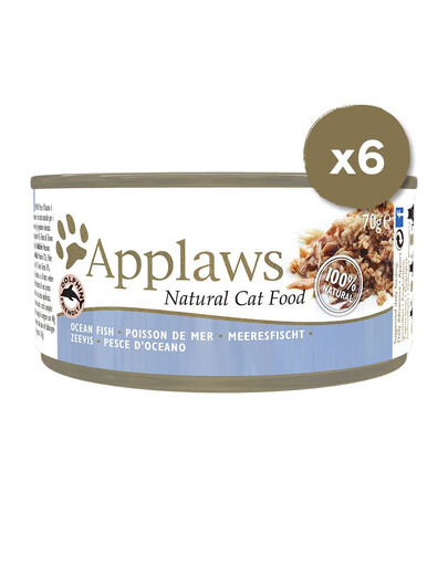 APPLAWS Konzervy pre mačky 6 x 70 g
