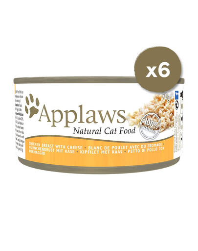 APPLAWS Konzervy pre mačky 6 x 70 g