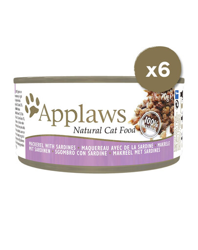 APPLAWS Konzervy pre mačky 6 x 70 g