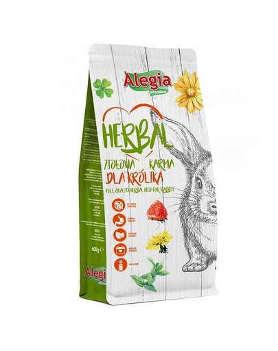 ALEGIA Herbal pre králika 600g