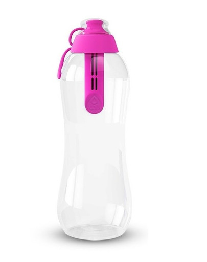 DAFI Filtračná fľaša 0,7 l ružová + 2 filtr. vložky