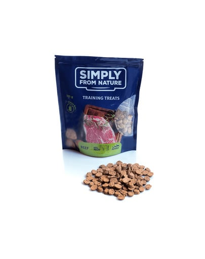 SIMPLY FROM NATURE Training Treats with deer Tréningové maškrty s jelením mäsom 300 g