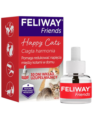 FELIWAY Friends Náplň feromóny na konflikty medzi mačkami